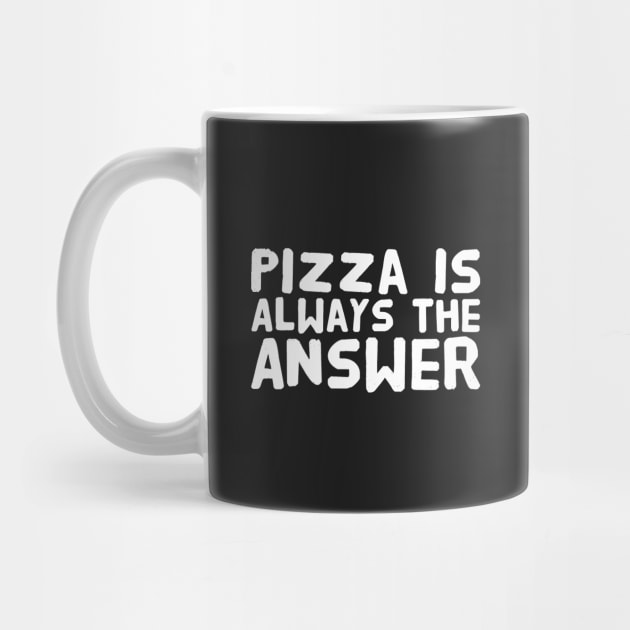 Pizza is always the answer by captainmood
